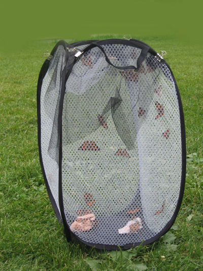 popup laundry hamper cage